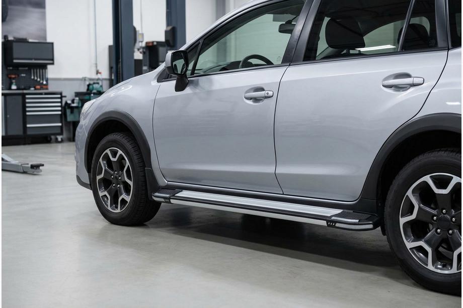 Subaru XV 2011-2017 Progi Boczné Rainbow (2 szt., Aluminium) Image