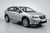 Subaru XV 2011-2017 Progi boczne Allmond Grey (2 szt., aluminium) zdjęcia 1