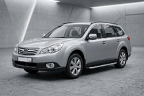 Subaru Outback 2009-2014 Progi boczne Fullmond (2 szt, aluminium) zdjęcia 1