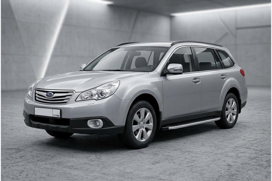 Subaru Outback 2009-2014 Progi boczne Fullmond (2 szt, aluminium) Image