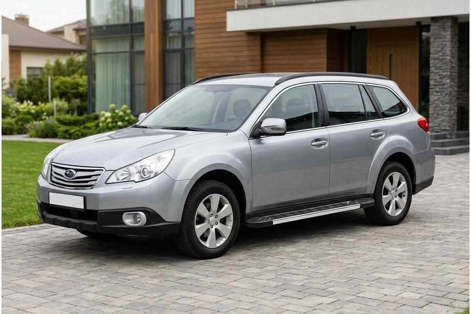 Subaru Outback 2009-2014 Progi Boczné RedLine V1 (2 szt., Aluminium) Image