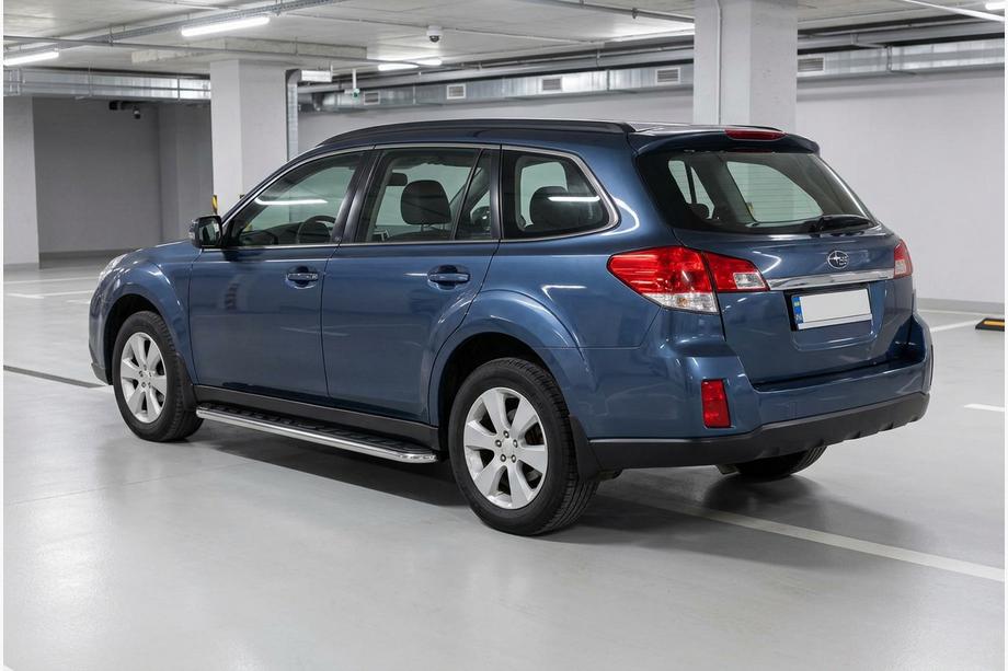 Subaru Outback 2009-2014 Progi Boczne Maydos V1 (2 szt., Aluminium i Stal Nierdzewna) Image