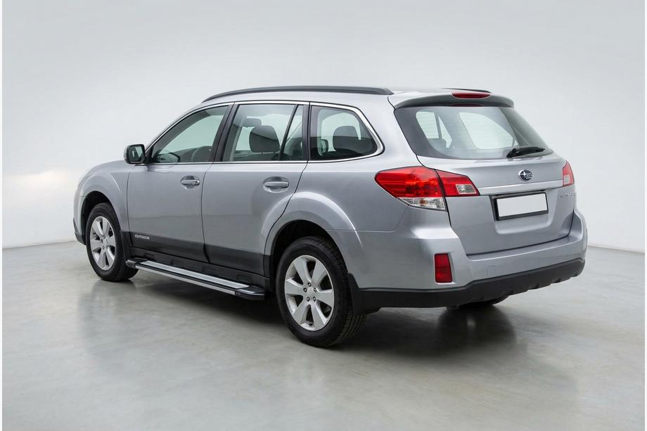 Subaru Outback 2009-2014 Progi Boczné Rainbow (2 szt., Aluminium) Image