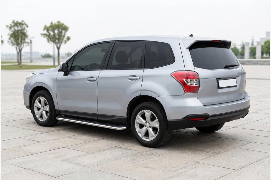 Subaru Forester 2013-2018 Progi Boczne Maydos V1 (2 szt., Aluminium i Stal Nierdzewna) Image