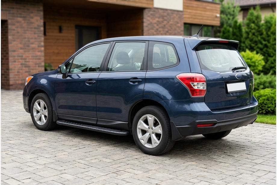 Subaru Forester 2013-2018 Progi Boczné Bosphorus Black (2 szt., Aluminium) Image