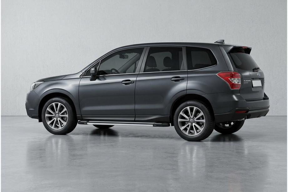 Subaru Forester 2013-2018 Progi Boczné Rainbow (2 szt., Aluminium) Image