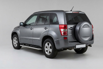 Suzuki Grand Vitara 2005-2017 Progi Boczne Maydos V1 (2 szt., Aluminium i Stal Nierdzewna) zdjęcia 1