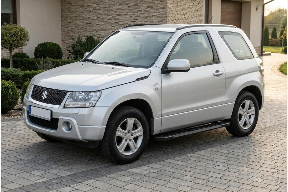 Suzuki Grand Vitara 2005-2017 Progi Boczne RedLine Black (2 szt., Aluminium) Image