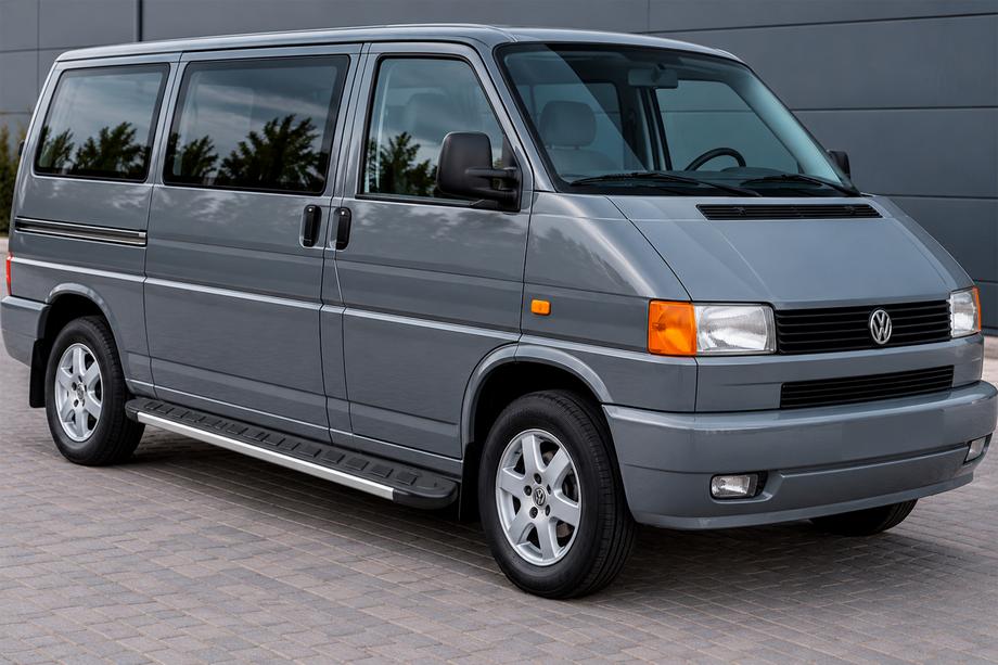 Volkswagen T4 Transporter 1990-2003 Progi Boczné RedLine V1 (2 szt., Aluminium) Image