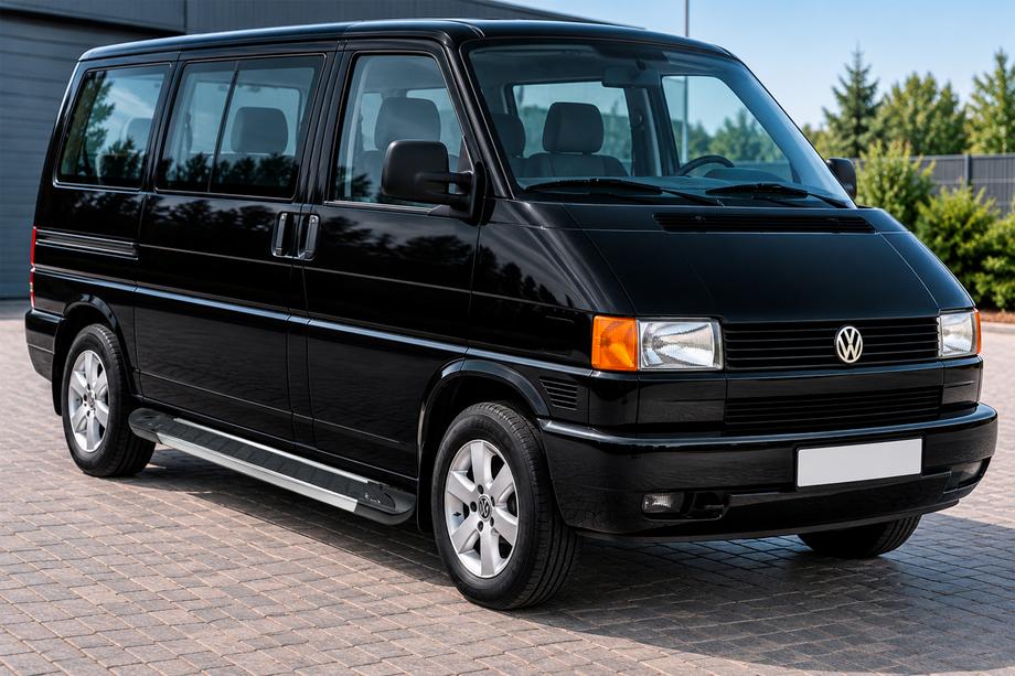Volkswagen T4 Caravelle/Multivan 1990–2003 Progi Boczné RedLine V1 (2 szt., Aluminium) Image