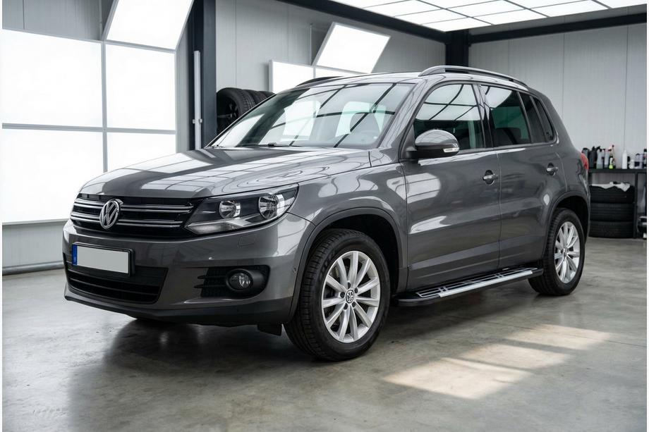 Volkswagen Tiguan 2007-2016 Progi Boczné Sunrise (2 szt., Aluminium) Image