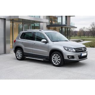 Progi Boczné RedLine V1 (2 szt., Aluminium) Volkswagen Tiguan 2007-2016 zdjęcia 1