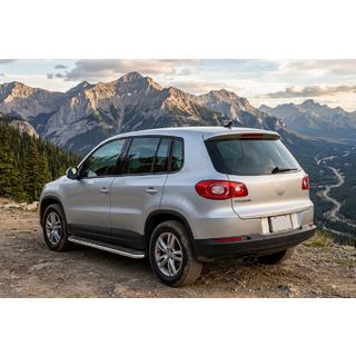 Progi Boczne Maydos V1 (2 szt., Aluminium i Stal Nierdzewna) Volkswagen Tiguan 2007-2016 zdjęcia 1