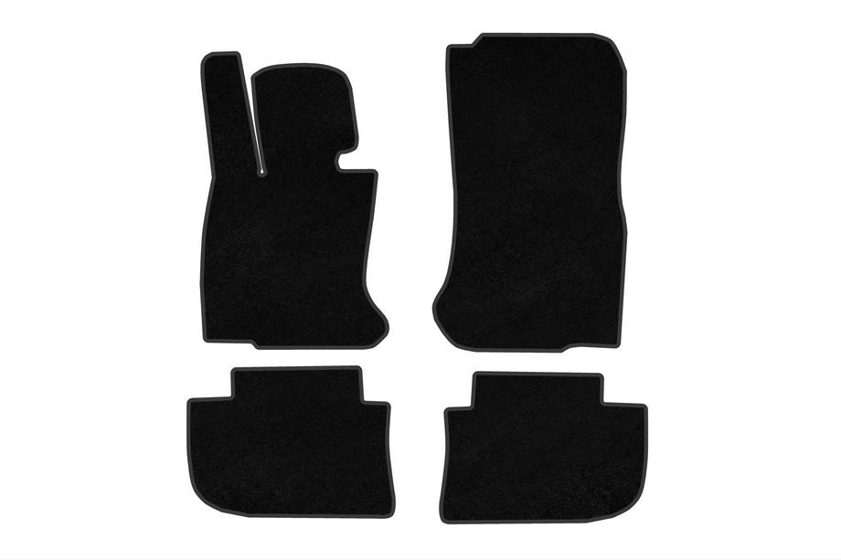 BMW 6 Series F12/F13/F06 2011-2018 Dywaniki tekstylne Premium (do F06, czarne) Image