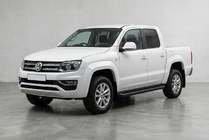 Volkswagen Amarok 2010-2022 Progi Boczné Allmond Black (2 szt., Aluminium) zdjęcia 1