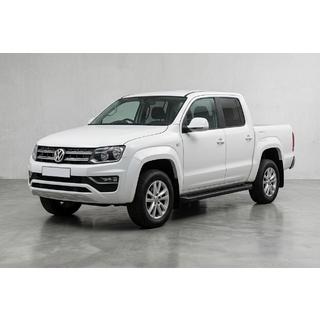 Progi Boczné Allmond Black (2 szt., Aluminium) Volkswagen Amarok 2010-2022 zdjęcia 1
