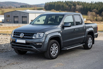 Volkswagen Amarok 2010-2022 Progi Boczné RedLine V1 (2 szt., Aluminium) zdjęcia 1