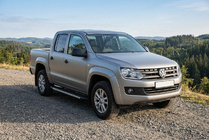 Volkswagen Amarok 2010-2022 Progi Boczné Duru (2 szt., Aluminium) zdjęcia 1