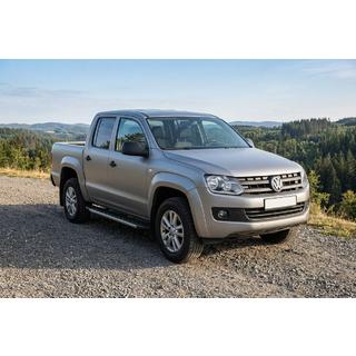 Progi Boczné Duru (2 szt., Aluminium) Volkswagen Amarok 2010-2022 zdjęcia 1