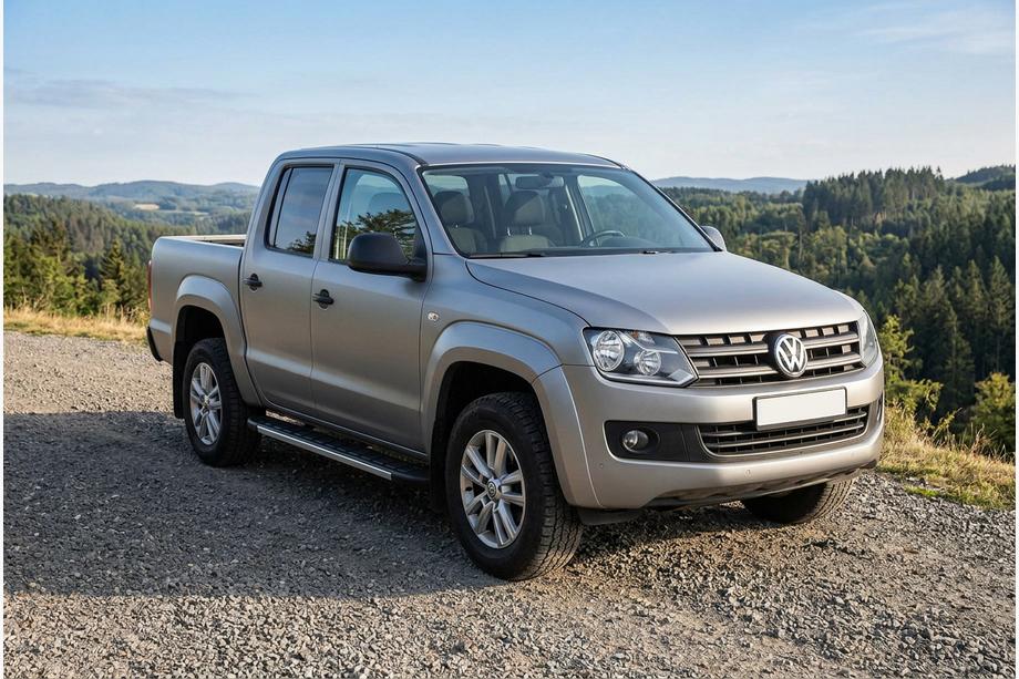 Volkswagen Amarok 2010-2022 Progi Boczné Duru (2 szt., Aluminium) Image