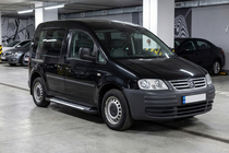 Volkswagen Caddy 2004-2010 Progi Boczne Line (2 szt., Aluminium) Maxi Rozstaw Osi zdjęcia 1