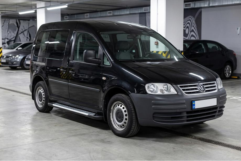 Volkswagen Caddy 2004-2010 Progi Boczne Line (2 szt., Aluminium) Maxi Rozstaw Osi Image
