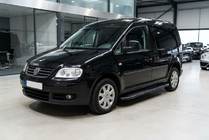Volkswagen Caddy 2004-2010 Progi Boczné Bosphorus Black (2 szt., Aluminium) Maxi Rozstaw Osi zdjęcia 1