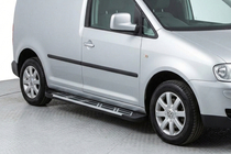 Volkswagen Caddy 2010-2015 Progi Boczné Sunrise (2 szt., Aluminium) zdjęcia 1