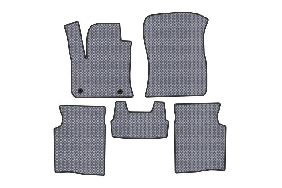Citroen C4 X/e-C4 X 2022– Gumowe Dywaniki Carsuit (Elektryczny, Szary) Image
