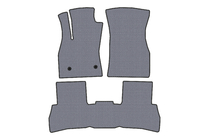 Fiat Doblo II 2010-2022 Dywaniki gumowe Carsuit V2 (2010-2015, Szary) zdjęcia 1