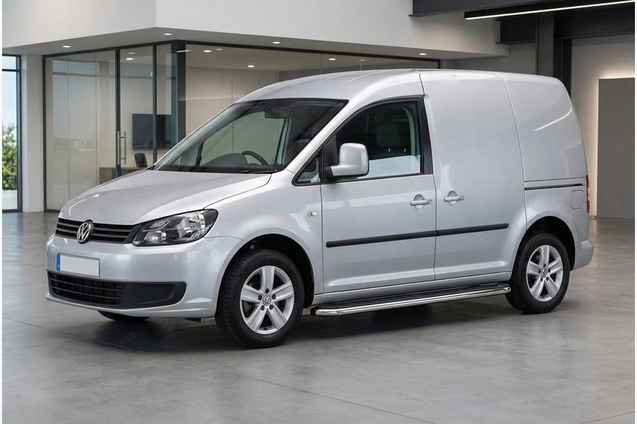 Volkswagen Caddy 2010-2015 Progi Boczne Maydos V1 (2 szt., Aluminium i Stal Nierdzewna) Image
