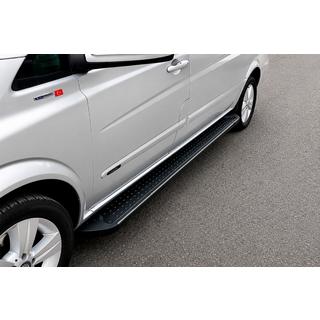 Progi Boczné Allmond Black (2 szt., Aluminium) zdjęcia 1