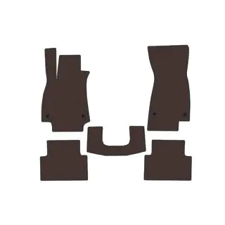 Dywaniki gumowe Carsuit V2 (Sedan, brązowe)