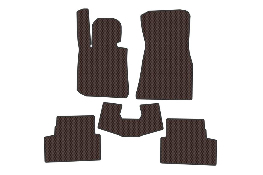 BMW 4 Series G22/23/26 2020- Dywaniki gumowe Carsuit (do i4 G26, brązowe) Zdjęcia 9