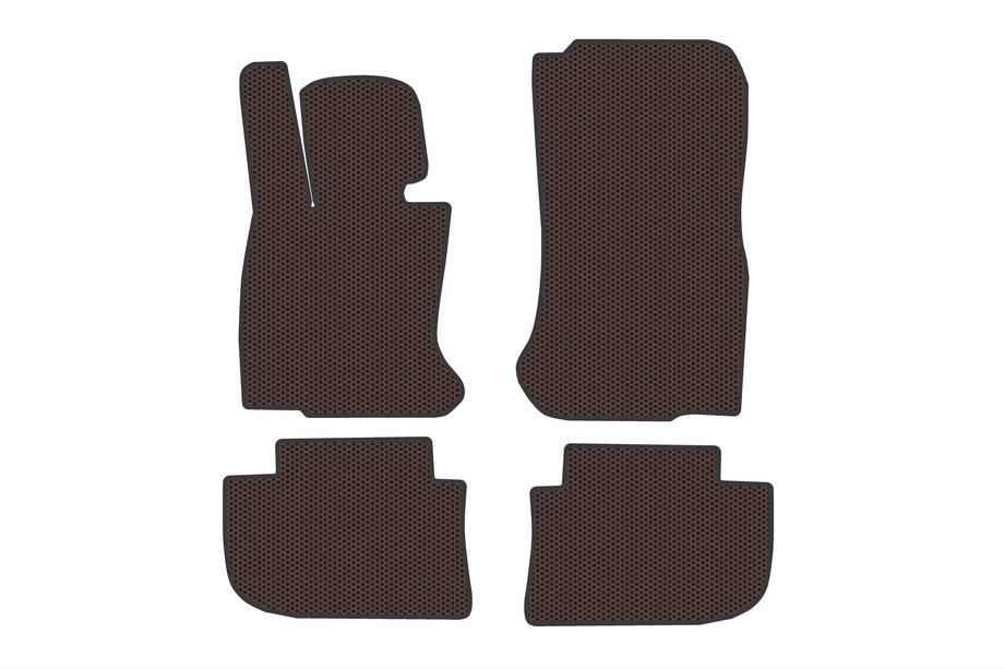 BMW 6 Series F12/F13/F06 2011-2018 Dywaniki gumowe Carsuit (do F06, Brązowe) Image
