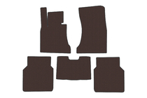 BMW 7 Series E65/66 2001-2008 Dywaniki gumowe Carsuit (do E66, brązowe) zdjęcia 1