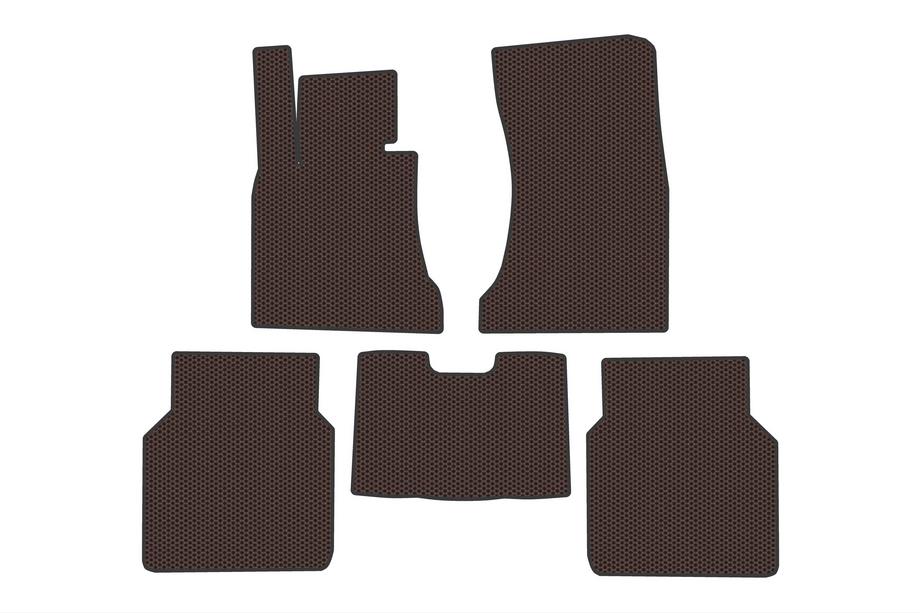 BMW 7 Series E65/66 2001-2008 Dywaniki gumowe Carsuit (do E66, brązowe) Image