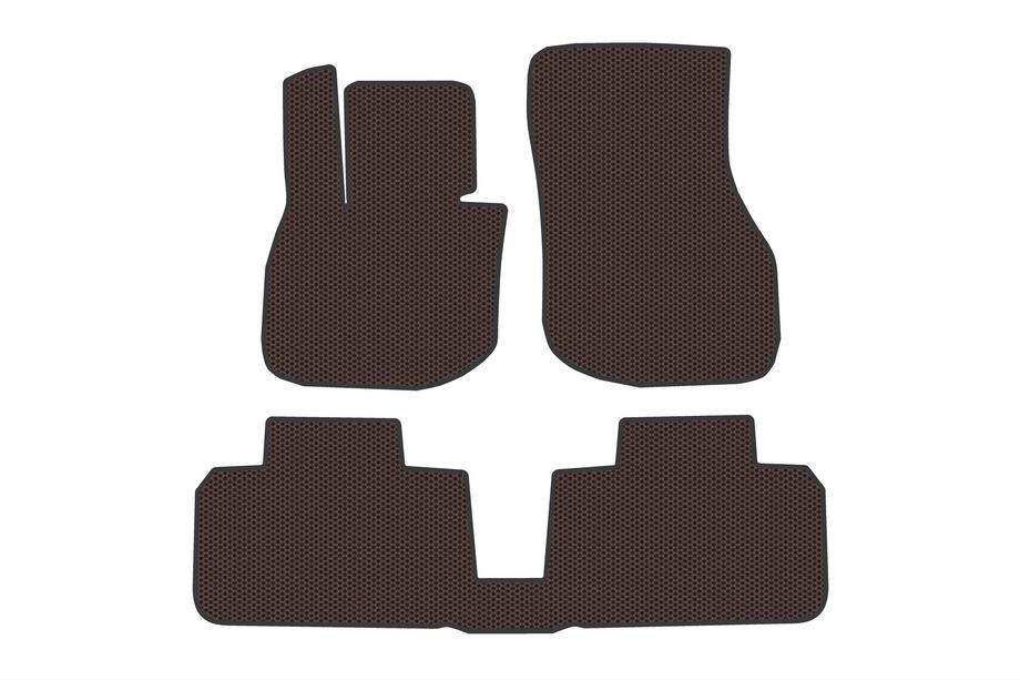 BMW X1/iX1 (U11) 2022- Gumowe Dywaniki Carsuit (Do IX1, Brązowe) Image