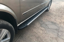 Mercedes Vito/V-class W447 2014- Progi Boczné Duru (2 szt., Aluminium) zdjęcia 13