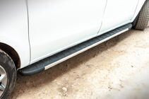 Mercedes Vito/V-class W447 2014- Progi Boczné Duru (2 szt., Aluminium) zdjęcia 4