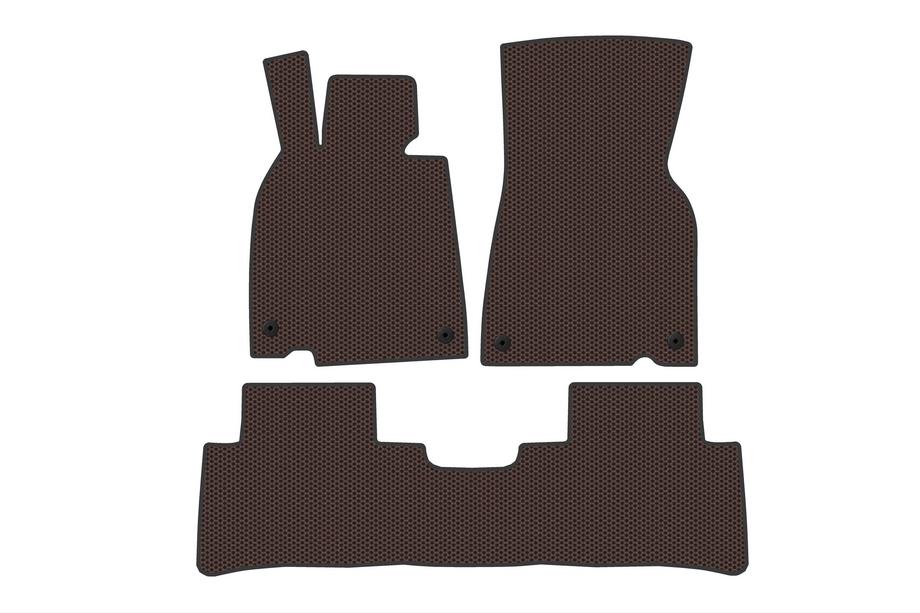 Mercedes-Benz Klasy E Gumowe Dywaniki Carsuit (Brązowe) Image