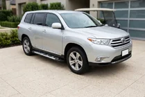 Toyota Highlander 2008-2013 Progi Boczné Sunrise (2 szt., Aluminium) zdjęcia 1