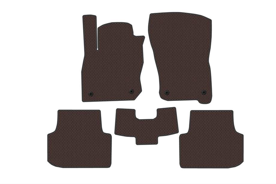 Seat Leon 2020- Gumowe Dywaniki Carsuit (Brązowe) Image
