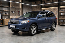 Toyota Highlander 2008-2013 Progi Boczne Line (2 szt., Aluminium) zdjęcia 1