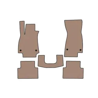 Gumowe dywaniki Carsuit V2 (Sedan, beżowe)
