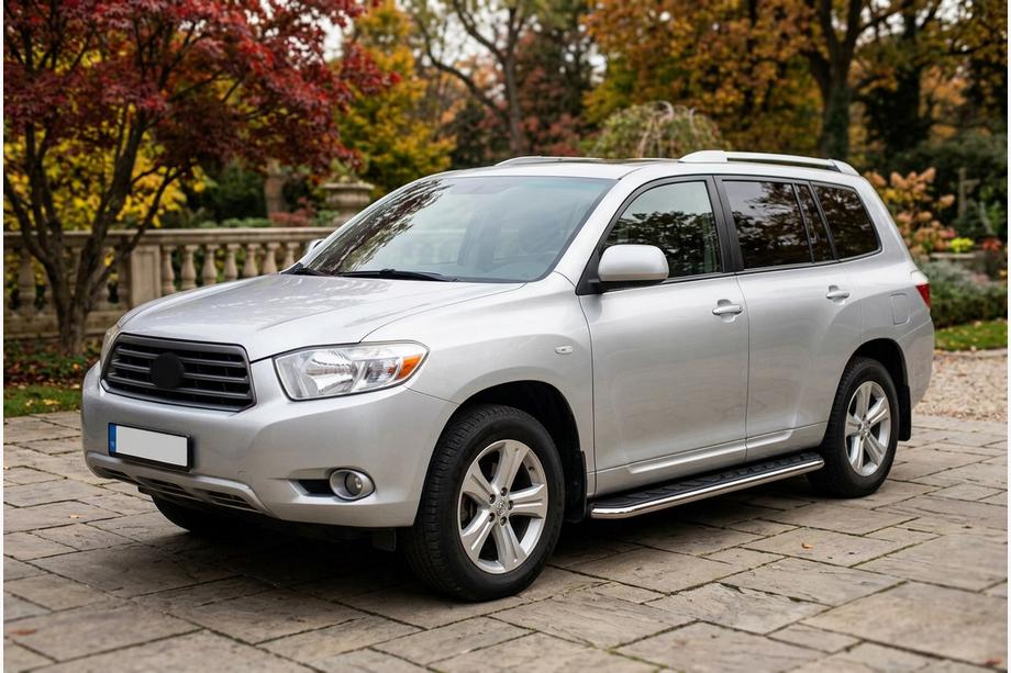 Toyota Highlander 2008-2013 Progi Boczne Maydos V1 (2 szt., Aluminium i Stal Nierdzewna) Image