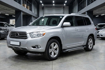 Toyota Highlander 2008-2013 Progi Boczné Rainbow (2 szt., Aluminium) zdjęcia 1