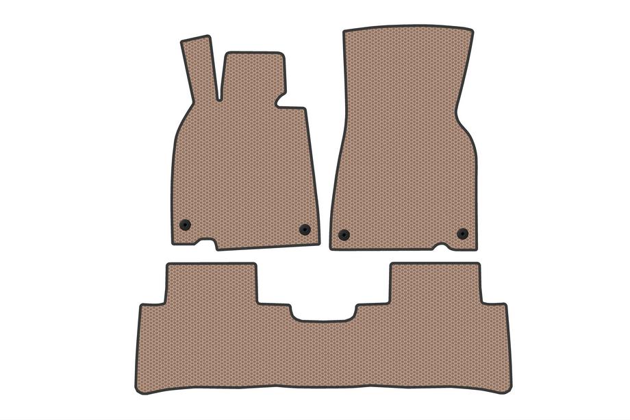Mercedes-Benz Klasy E Gumowe Dywaniki Carsuit (Beżowe) Image