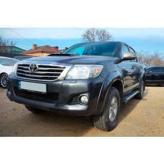Progi Boczné Sunrise (2 szt., Aluminium) Toyota Hilux 2006-2015 zdjęcia 1
