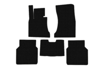 BMW 7 Series E65/66 2001-2008 Dywaniki gumowe Carsuit (do E66, czarne) zdjęcia 1